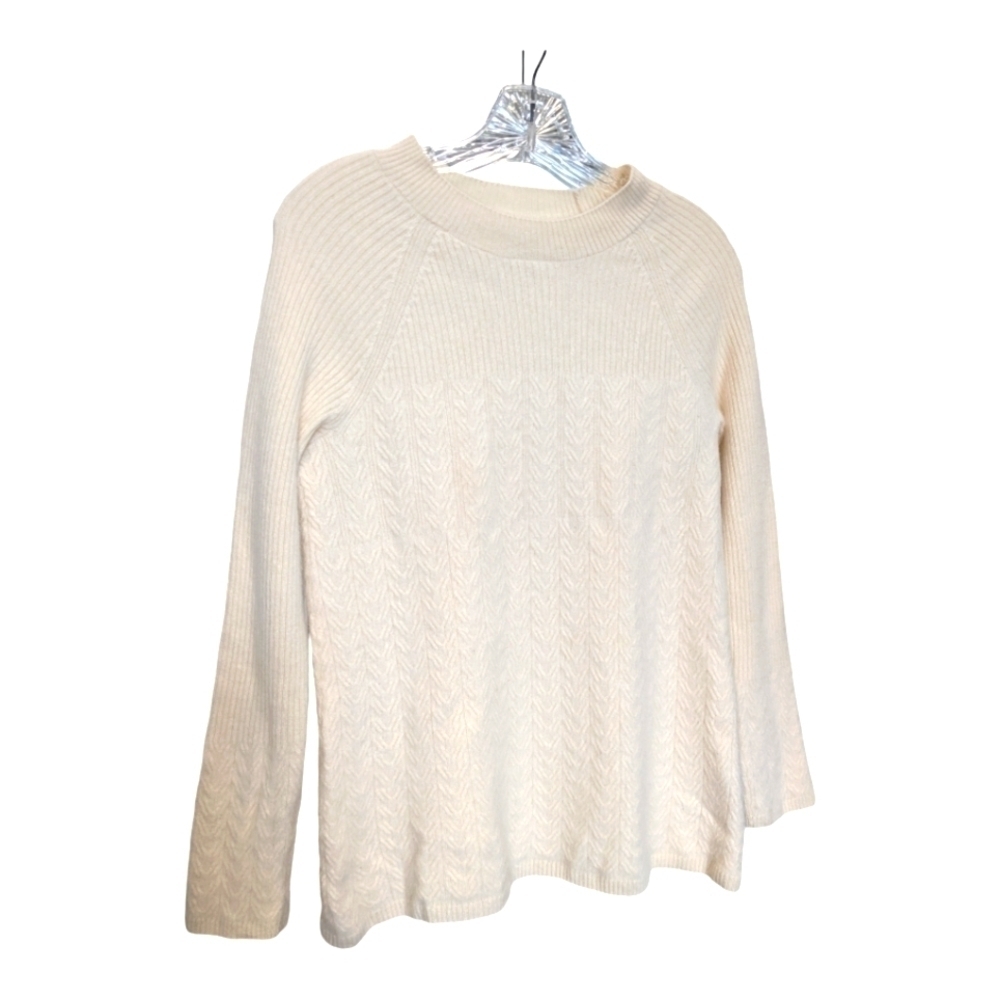Soft Surroundings Mongolian Cashmere cream sweater